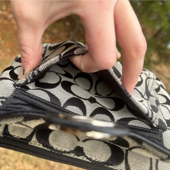 Coach Signature Pocket Swingpack Crossbody Bag - Picture 9 of 17